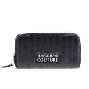 Versace Jeans Couture black continental wallet